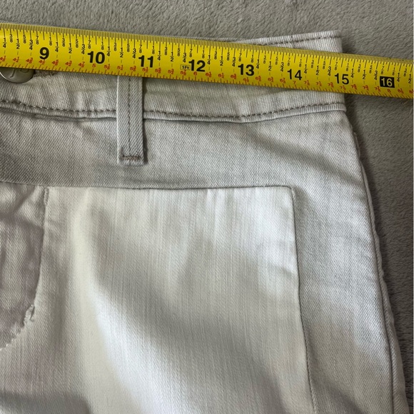 NYDJ White/Grey Color Block High Waist Skinny Denim Jeans - Picture 10 of 13